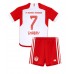 Bayern Munich Serge Gnabry #7 Barnkläder Hemma matchtröja till baby 2023-24 Kortärmad (+ Korta byxor) Billigt